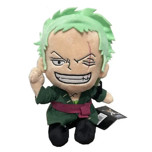 NEW 25Cm One Piece  Zoro & Luffy Plushies