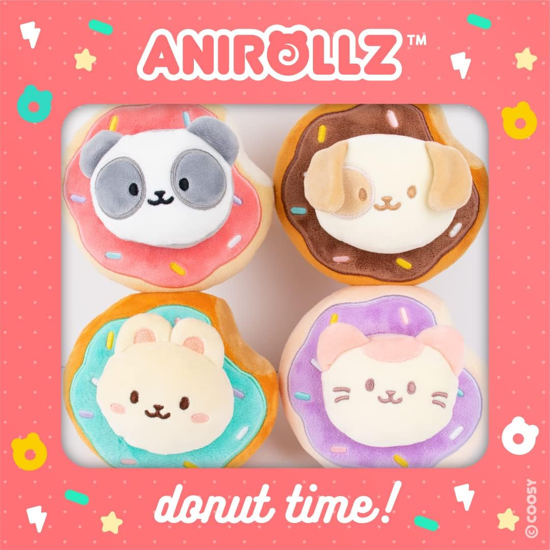 Removable Donut Bunny Plushie