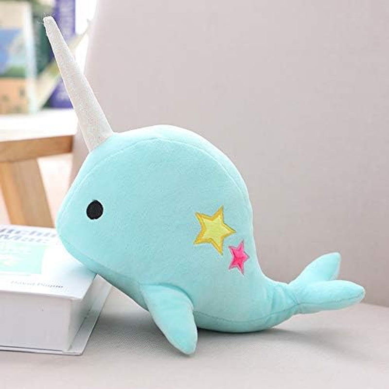 Teal Narwhal Plushie